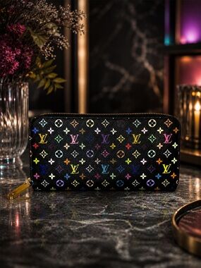 Louis Vuitton x Murakami Multicolor Long Zip Wallet | Full Inclusion